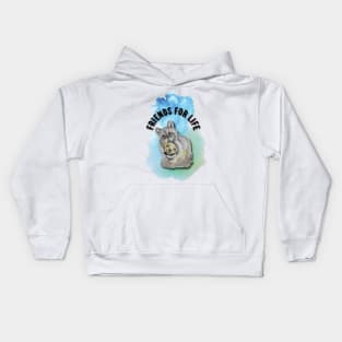 Animals  Friends For Life Kids Hoodie